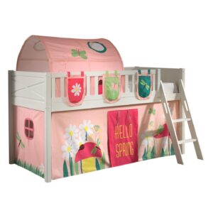 wohnli-moebel-suche-800000978461 Wohnli Möbelsuche - KINDERBETT Karyl 208x114x135 Massivholz Weiß Textilset Spring 4