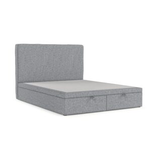 Wohnli Möbelsuche - POLSTERBETT Hush mit Stauraum 120/200 cm Grau im Alta Stoff