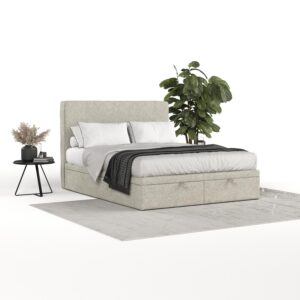 wohnli-moebel-suche-800000983170-1 POLSTERBETT Hush mit Stauraum 140/200 cm Beige im Alta Stoff Textil AltaBeds Möbel > Betten > Polsterbetten Beige
