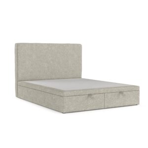 Wohnli Möbelsuche - POLSTERBETT Hush mit Stauraum 140/200 cm Beige im Alta Stoff