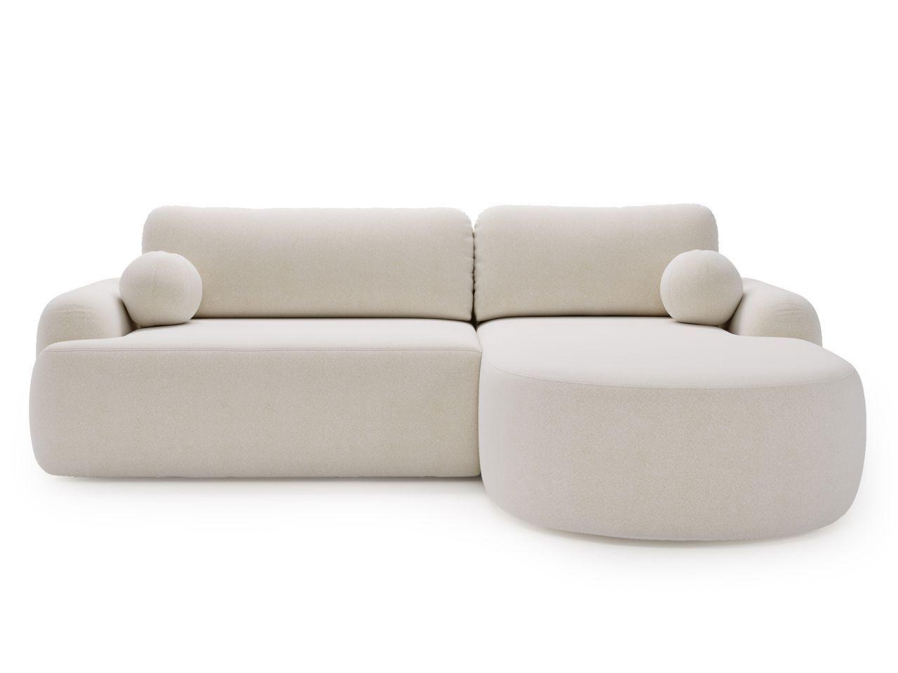 Wohnli Möbelsuche - ECKSOFA Aurio weiß Rechts