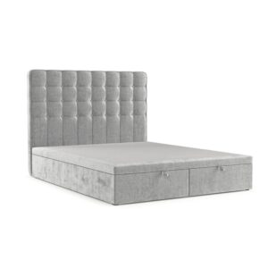wohnli-moebel-suche-800000984582 Wohnli Möbelsuche - POLSTERBETT Celestia mit Stauraum 140/200 cm Hellgrau im Lotta Stoff