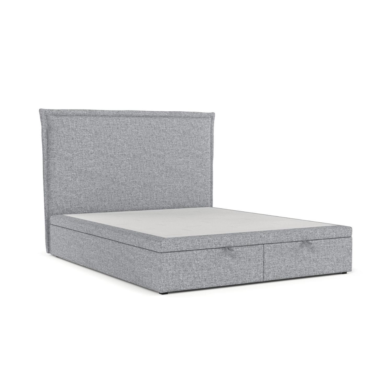 wohnli-moebel-suche-800000984641 Wohnli Möbelsuche - POLSTERBETT Eliot mit Stauraum 140/200 cm Grau im Alta Stoff