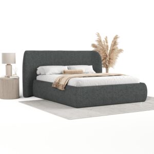 wohnli-moebel-suche-800000984689-1 POLSTERBETT Bellano mit Stauraum 180/200 cm Anthrazit im Bubble Stoff Textil AltaBeds Möbel > Betten > Polsterbetten Anthrazit