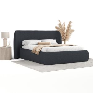 wohnli-moebel-suche-800000984734-1 POLSTERBETT Bellano mit Stauraum 160/200 cm Anthrazit im Riva Stoff Textil AltaBeds Möbel > Betten > Polsterbetten Anthrazit