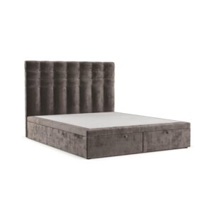 wohnli-moebel-suche-800000984750 Wohnli Möbelsuche - POLSTERBETT Callo mit Stauraum 140/200 cm Braun im Lotta Stoff