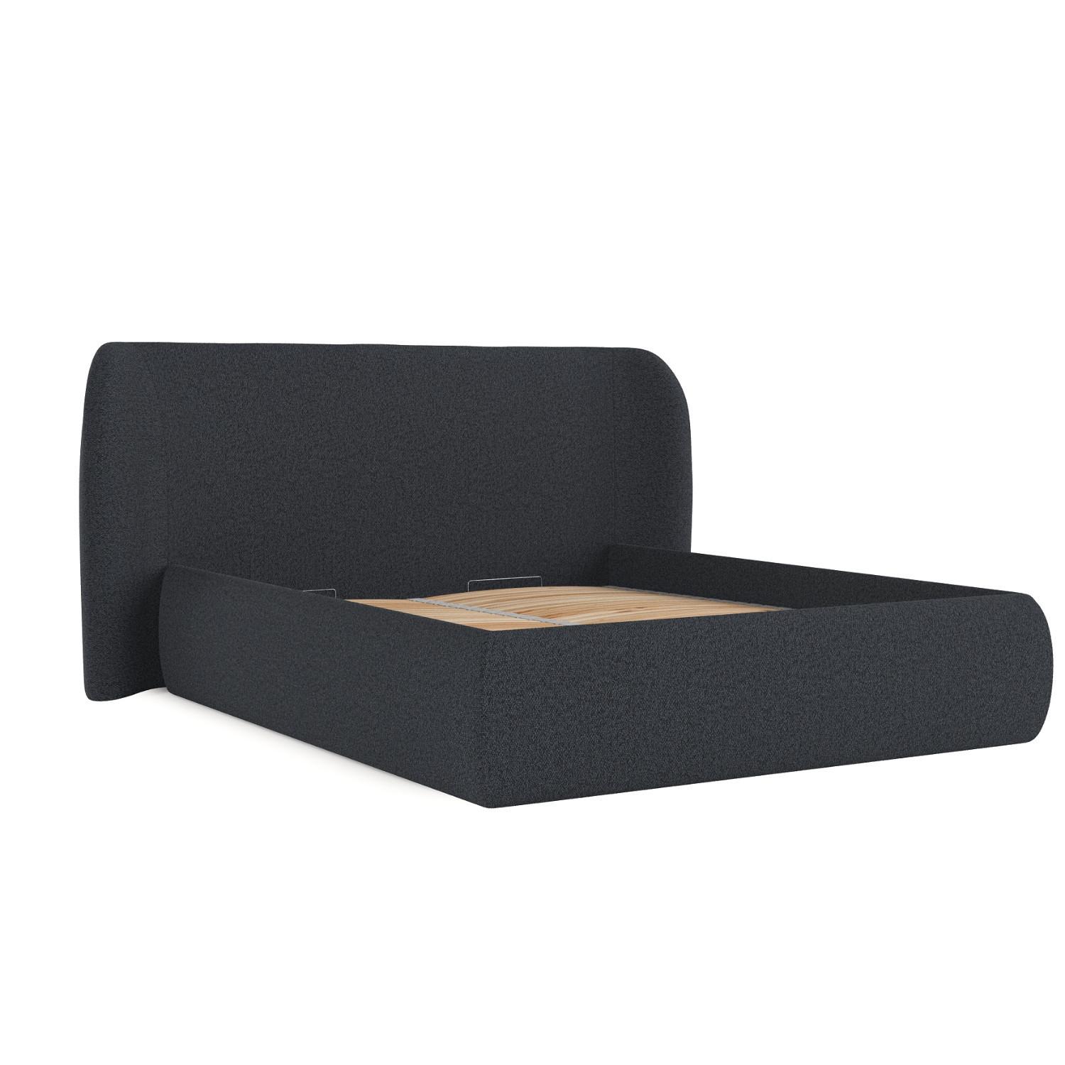 wohnli-moebel-suche-800000984751 Wohnli Möbelsuche - POLSTERBETT Bellano mit Stauraum 140/200 cm Anthrazit im Riva Stoff