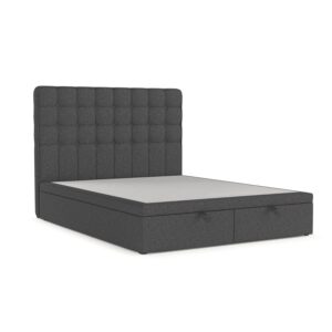 wohnli-moebel-suche-800000984755 Wohnli Möbelsuche - POLSTERBETT Celestia mit Stauraum 140/200 cm Anthrazit im Megan Stoff