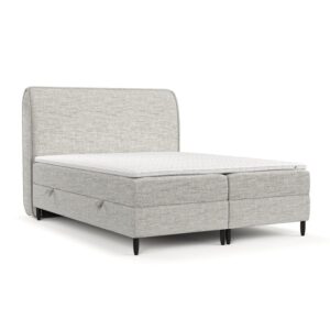 wohnli-moebel-suche-800000984758 Wohnli Möbelsuche - BOXBETT Lunaro 160/200 cm Hellgrau im Modesto Stoff