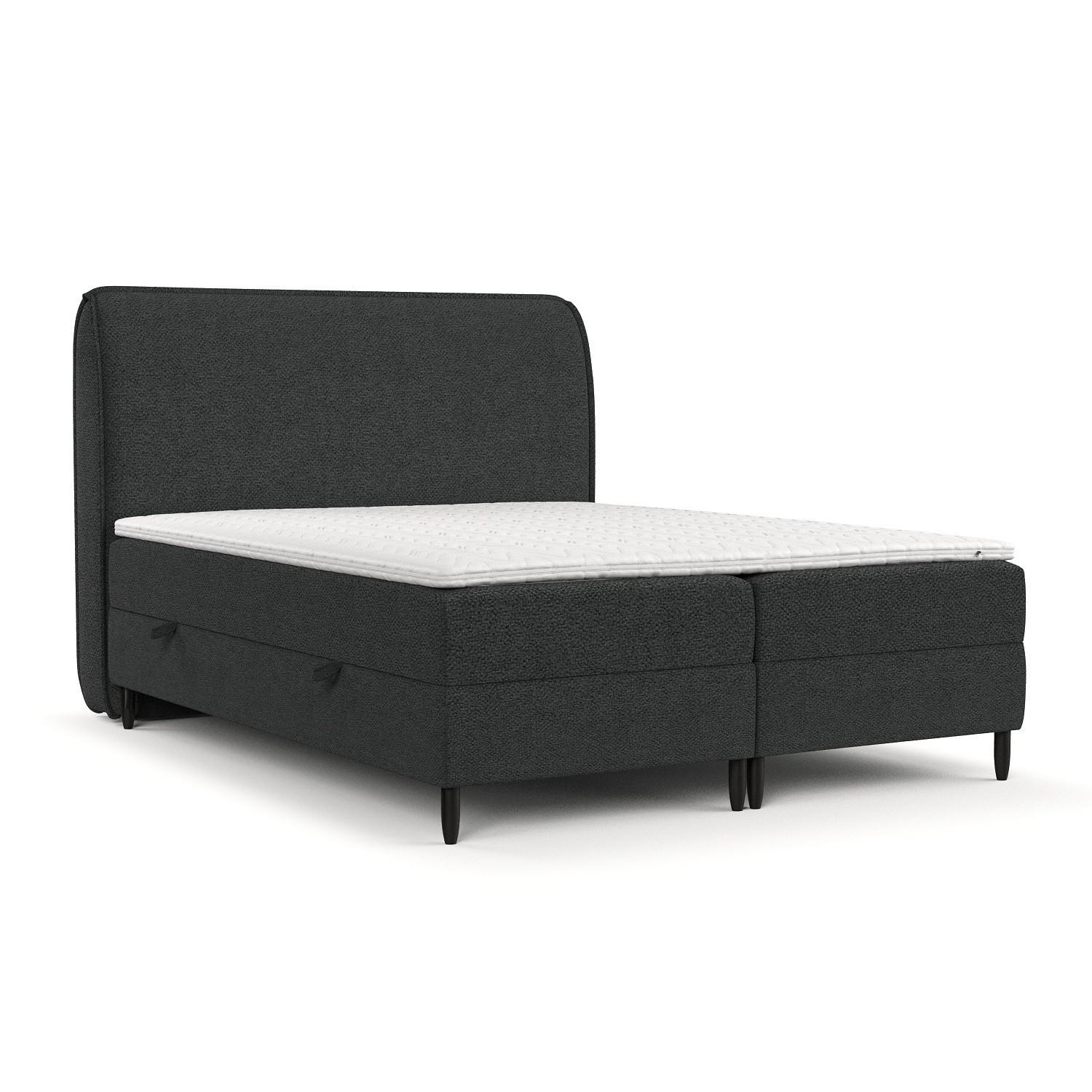 wohnli-moebel-suche-800000984769 Wohnli Möbelsuche - BOXBETT Lunaro 180/200 cm Anthrazit im Bubble Stoff