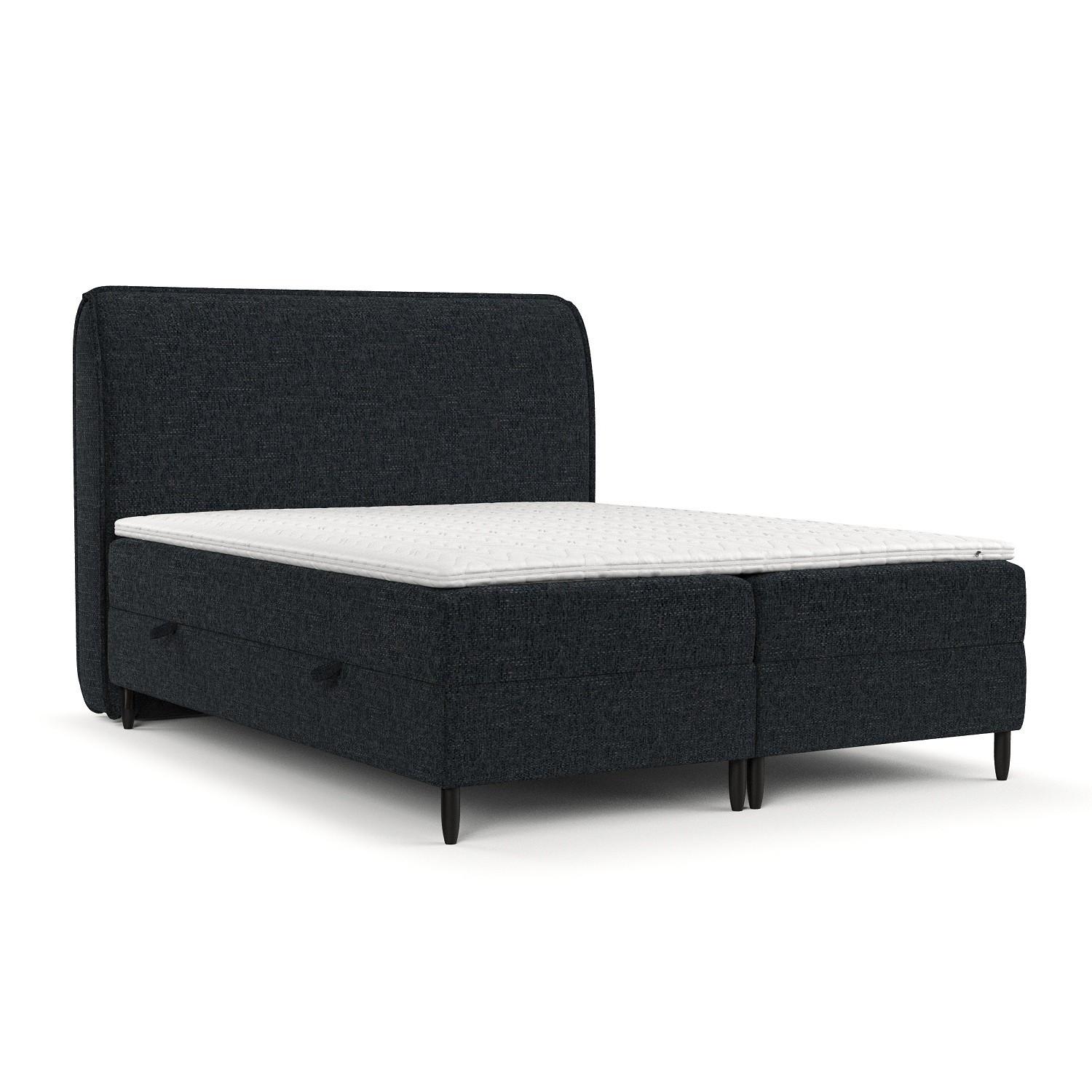 wohnli-moebel-suche-800000984792 Wohnli Möbelsuche - BOXBETT Lunaro 160/200 cm Anthrazit im Modesto Stoff