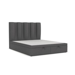 wohnli-moebel-suche-800000984829 Wohnli Möbelsuche - POLSTERBETT Orta mit Stauraum 120/200 cm Anthrazit im Megan Stoff