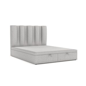 wohnli-moebel-suche-800000984834 Wohnli Möbelsuche - POLSTERBETT Orta mit Stauraum 180/200 cm Grau im Megan Stoff