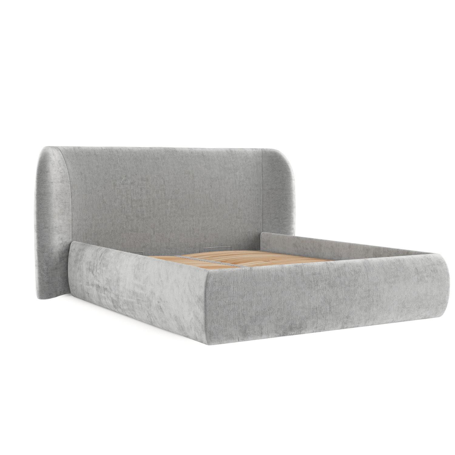 wohnli-moebel-suche-800000984913 Wohnli Möbelsuche - POLSTERBETT Bellano mit Stauraum 160/200 cm Hellgrau im Lotta Stoff