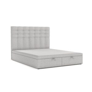 wohnli-moebel-suche-800000984936 Wohnli Möbelsuche - POLSTERBETT Callo mit Stauraum 160/200 cm Grau im Megan Stoff