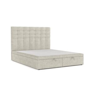 Wohnli Möbelsuche - POLSTERBETT Callo mit Stauraum 120/200 cm Beige im Alta Stoff
