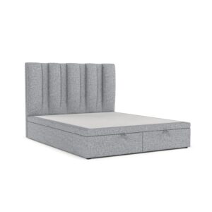 wohnli-moebel-suche-800000985088 Wohnli Möbelsuche - POLSTERBETT Orta mit Stauraum 200/200 cm Grau im Alta Stoff