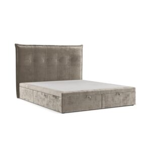 wohnli-moebel-suche-800000985127 Wohnli Möbelsuche - POLSTERBETT Liano mit Stauraum 200/200 cm Beige im Lotta Stoff