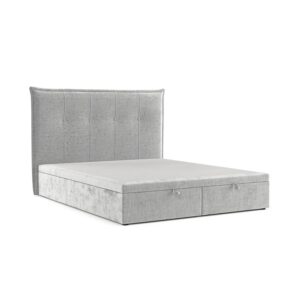 wohnli-moebel-suche-800000985138 Wohnli Möbelsuche - POLSTERBETT Liano mit Stauraum 200/200 cm Hellgrau im Lotta Stoff