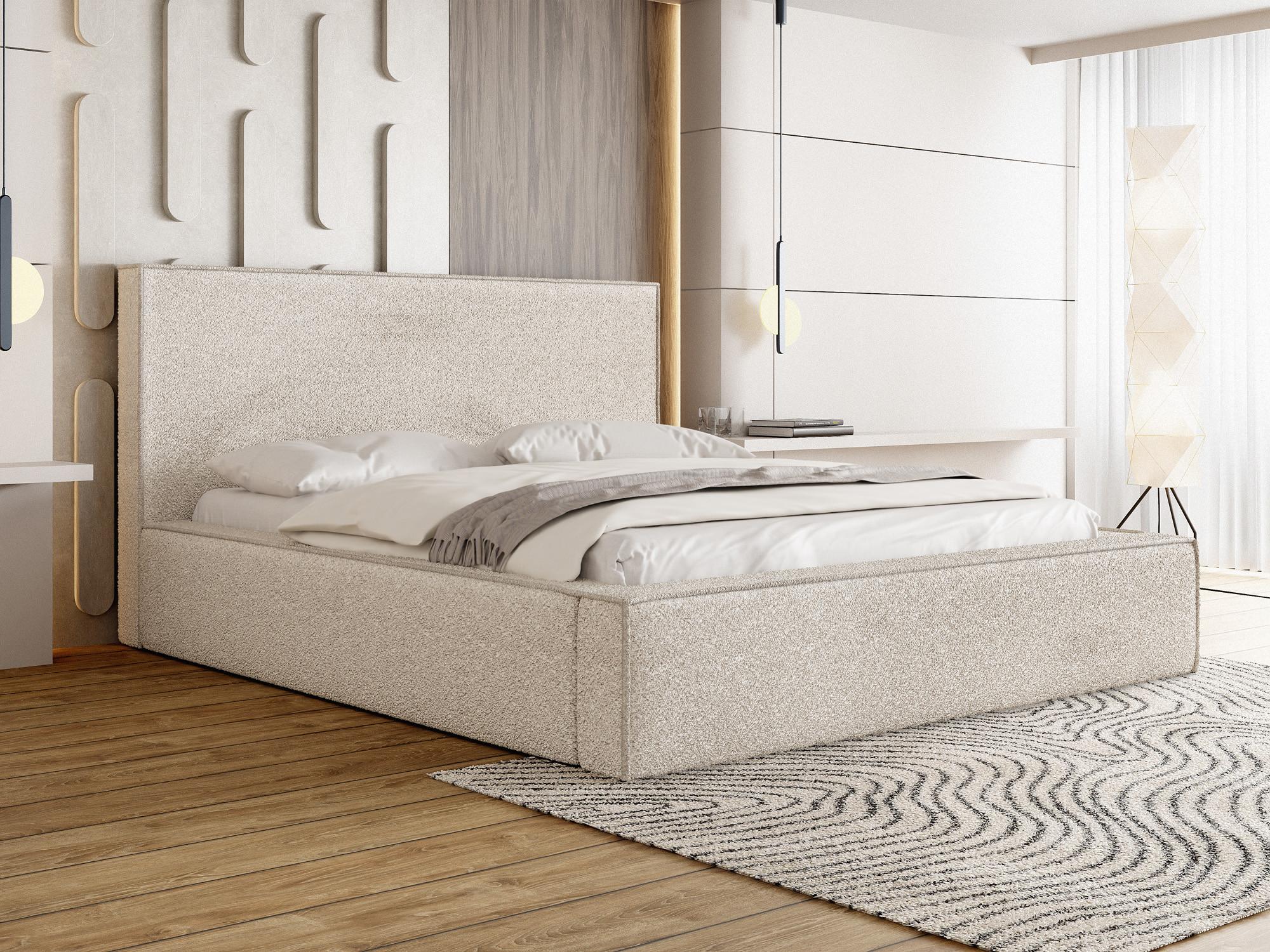 Beige Boucle 160x200 cm