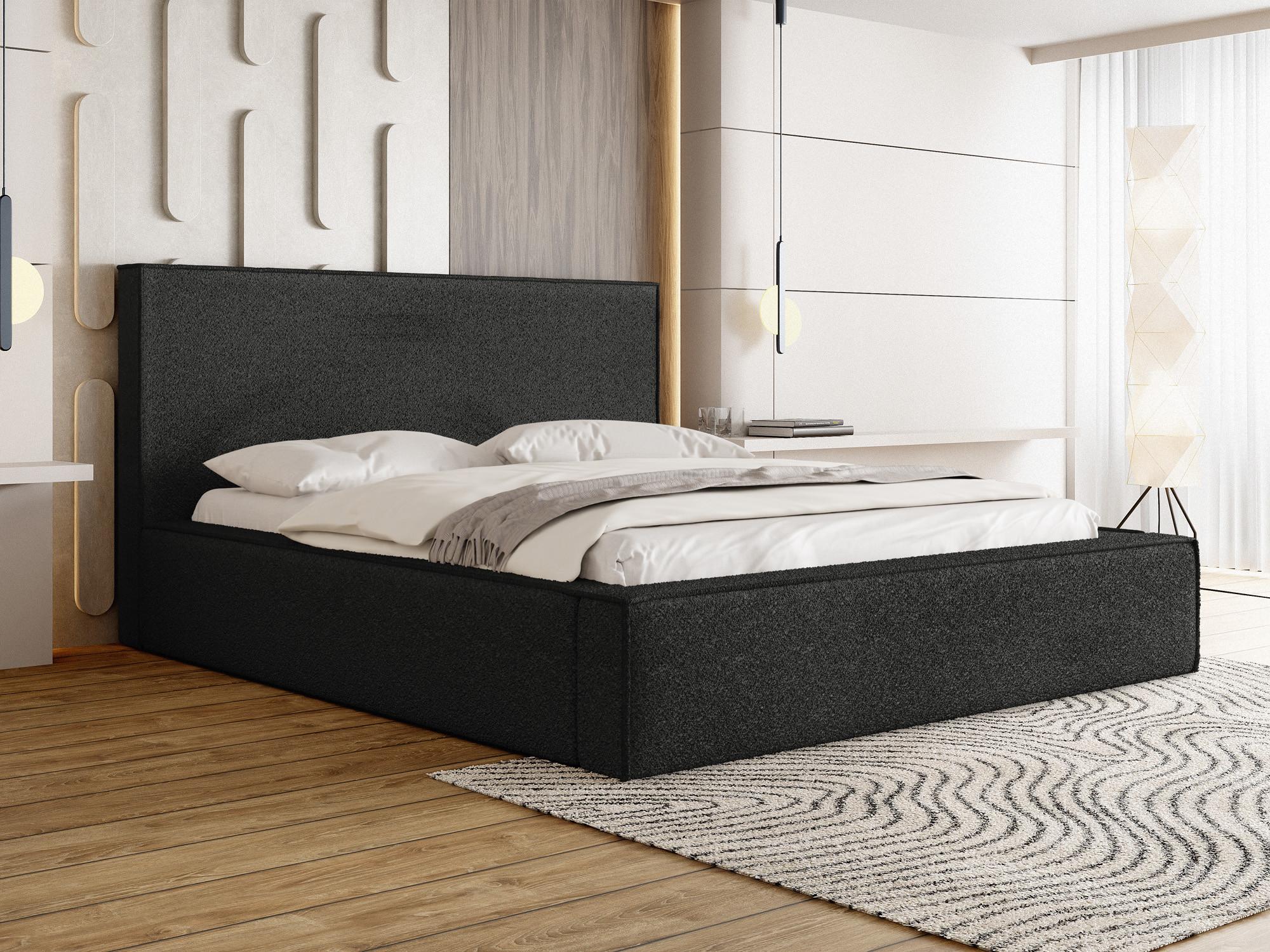 wohnli-moebel-suche-800000988207-1 Schwarz Boucle 160x200 cm