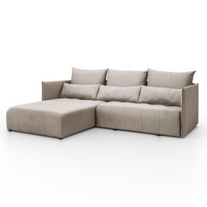Wohnli Möbelsuche - ECKSOFA APOLLO L mit Schlaffunktion und Bettkasten – linke Seite