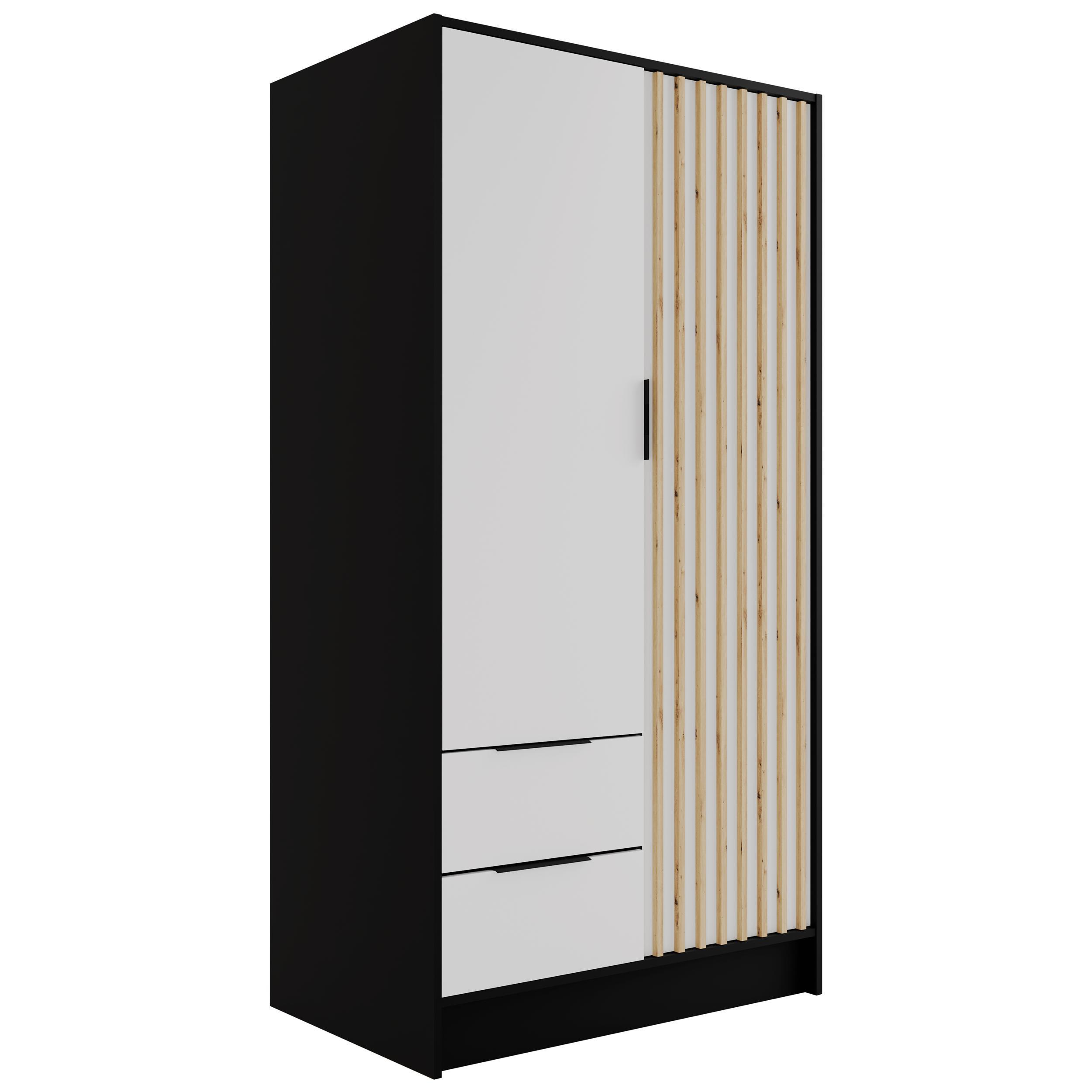 wohnli-moebel-suche-800000993393 Wohnli Möbelsuche - KLEIDERSCHRANK NELIA - 120 cm
