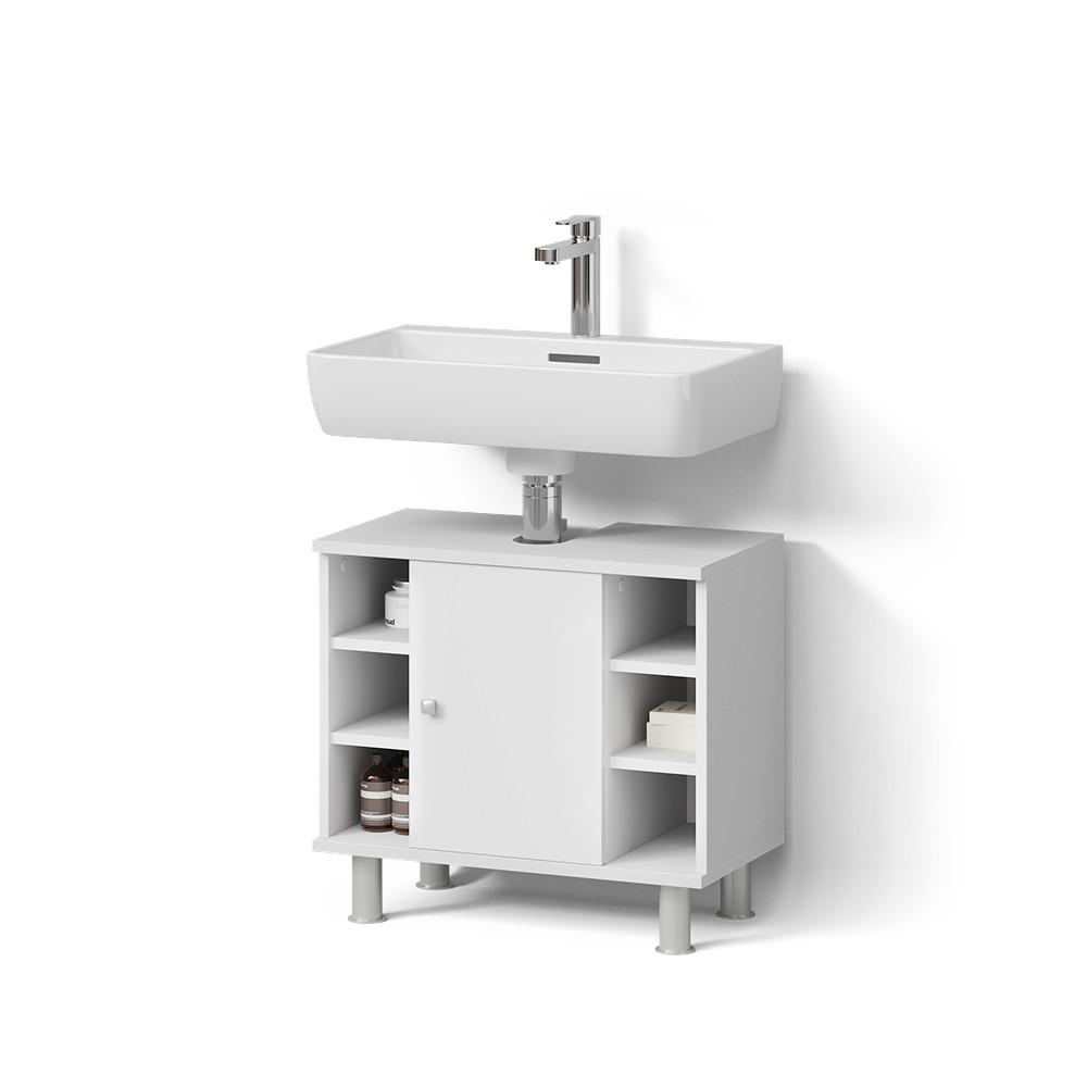 wohnli-moebel-suche-800000993815 Wohnli Möbelsuche - WASCHBECKENUNTERSCHRANK Fucino Weiß 60 x 54 cm