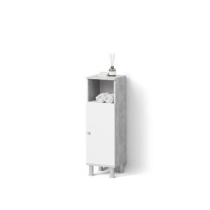 Wohnli Möbelsuche - MIDISCHRANK Fucino Beton 30 x 95 cm