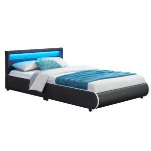 wohnli-moebel-suche-800000996439 Wohnli Möbelsuche - POLSTERBETT Sevilla schwarz 140x200 cm