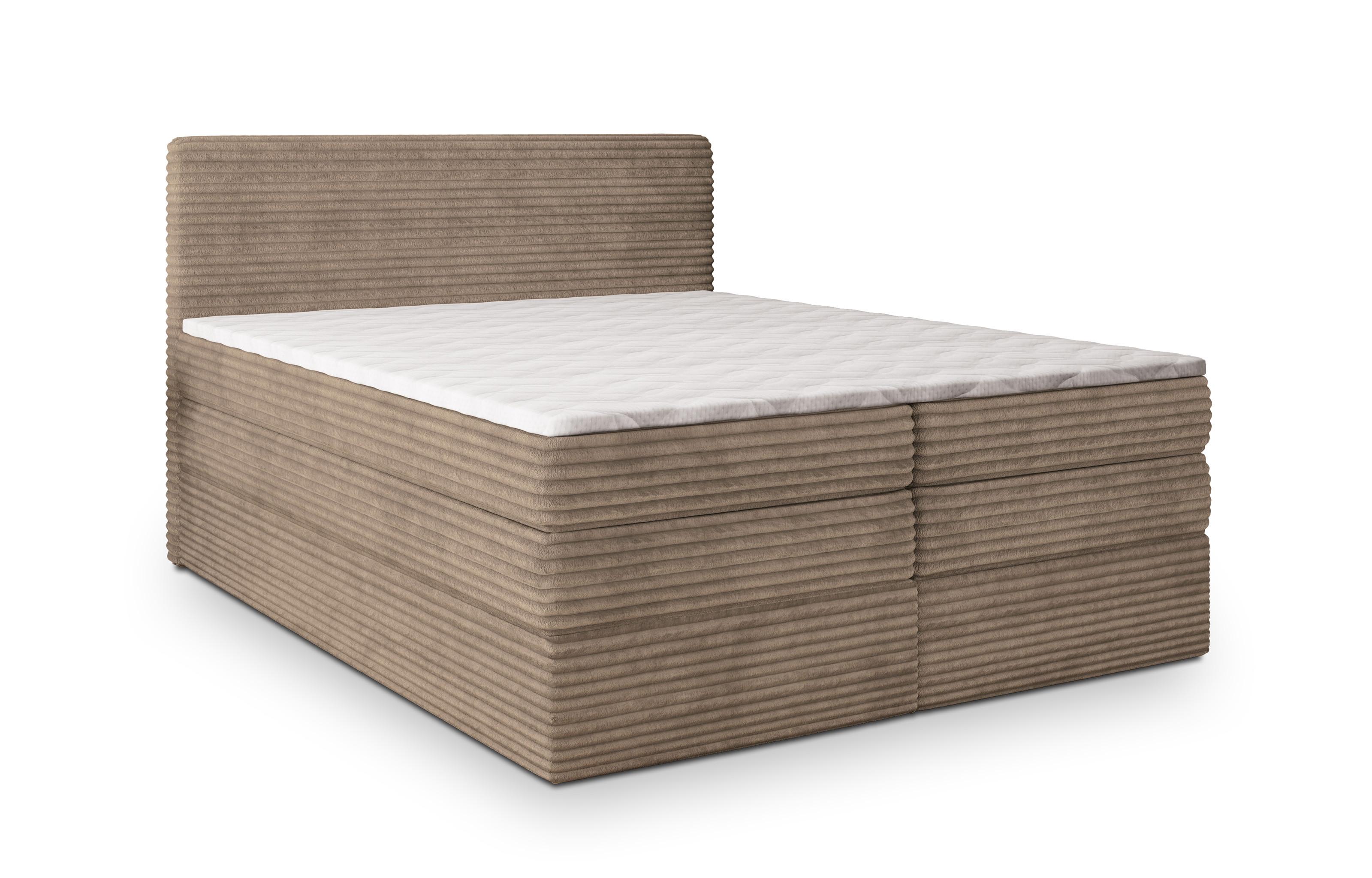 wohnli-moebel-suche-800000996565 Wohnli Möbelsuche - BOXSPRINGBETT LUNERA 180x200 cm mit Matratze und Topper - Beige