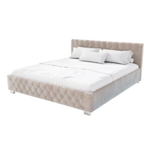 wohnli-moebel-suche-800000996602 Wohnli Möbelsuche - POLSTERBETT Nizza beige 180x200 cm mit Matratze