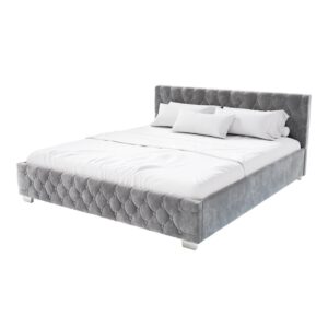 wohnli-moebel-suche-800000996606 Wohnli Möbelsuche - POLSTERBETT Nizza dunkelgrau 180x200 cm mit Matratze