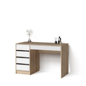 wohnli-moebel-suche-800000997538 Wohnli Möbelsuche - SCHMINKTISCH Imola Weiß/Sonoma 120 cm