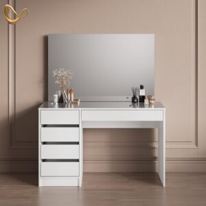 SCHMINKTISCH Imola Weiß 120 cm Holzwerkstoff Livinity® Möbel > Tische > Schminktische Weiß
