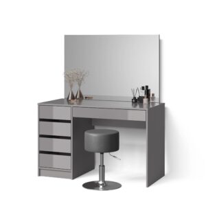 wohnli-moebel-suche-800000997557 Wohnli Möbelsuche - SCHMINKTISCH-SET Imola Grau 120 cm mit Hocker