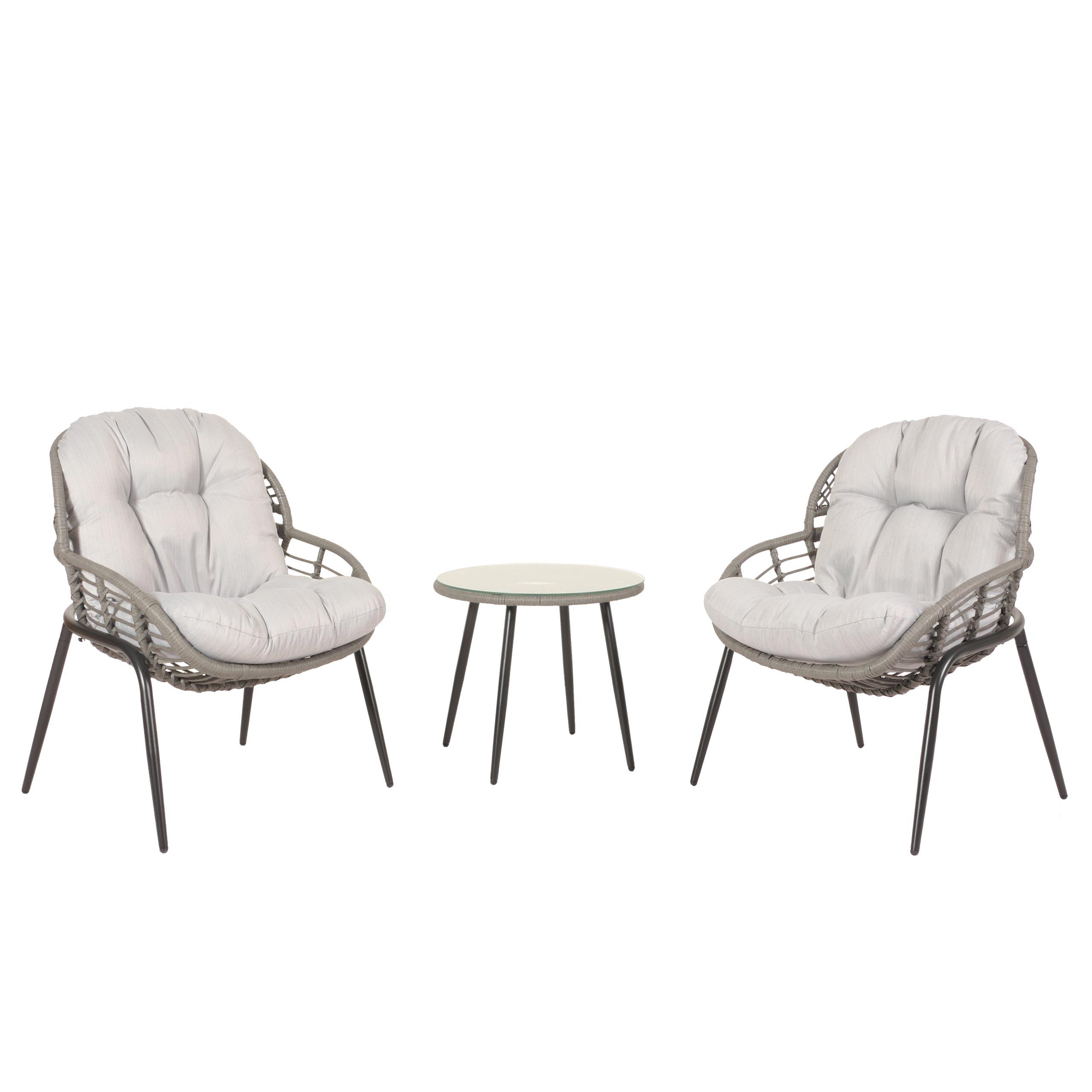wohnli-moebel-suche-800000998395 Wohnli Möbelsuche - POLY-RATTAN GARNITUR Grau