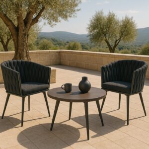 GARTENSTUHL Anthrazit Textil MCW Garten & Outdoor > Gartenmöbel > Gartenstühle Anthrazit