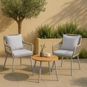 wohnli-moebel-suche-800000998432-1 GARTENSTUHL Grau Textil MCW Garten & Outdoor > Gartenmöbel > Gartenstühle Grau