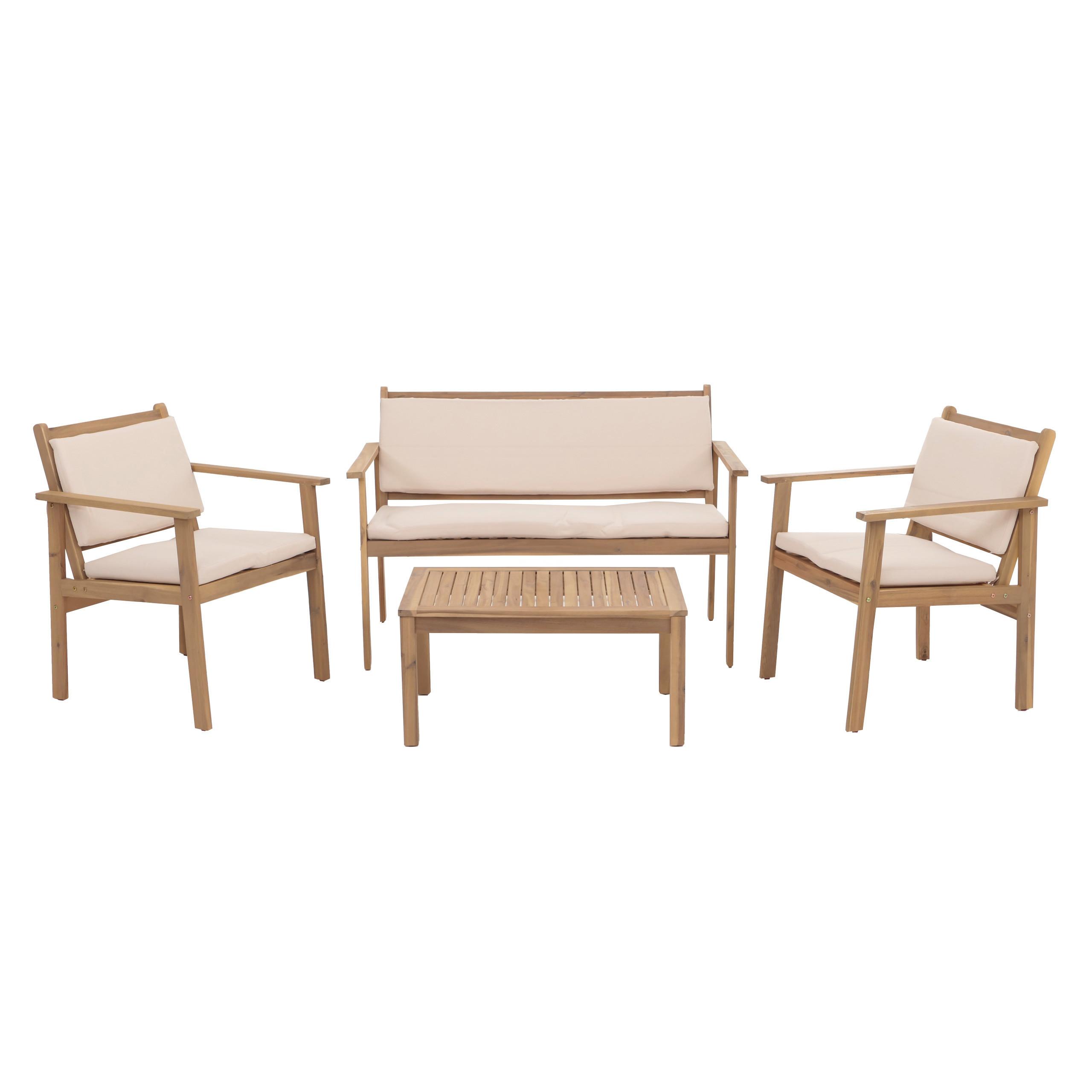 wohnli-moebel-suche-800000998441 Wohnli Möbelsuche - GARTEN-GARNITUR Beige 1x Bank