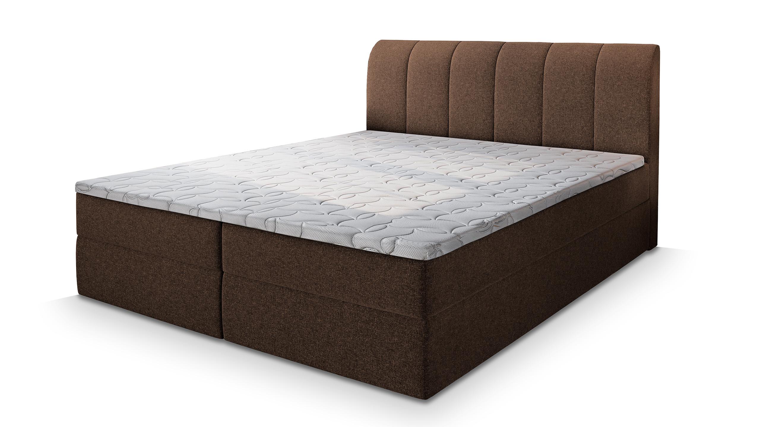 wohnli-moebel-suche-800000998575 Wohnli Möbelsuche - BOXBETT CEVANO 140x200 cm mit Matratze und Topper - Braun