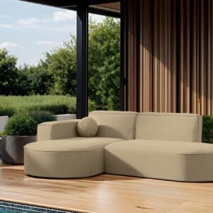 ECKSOFA Sunday Xs Holzwerkstoff Fun Möbel Garten & Outdoor > Gartenmöbel Beige