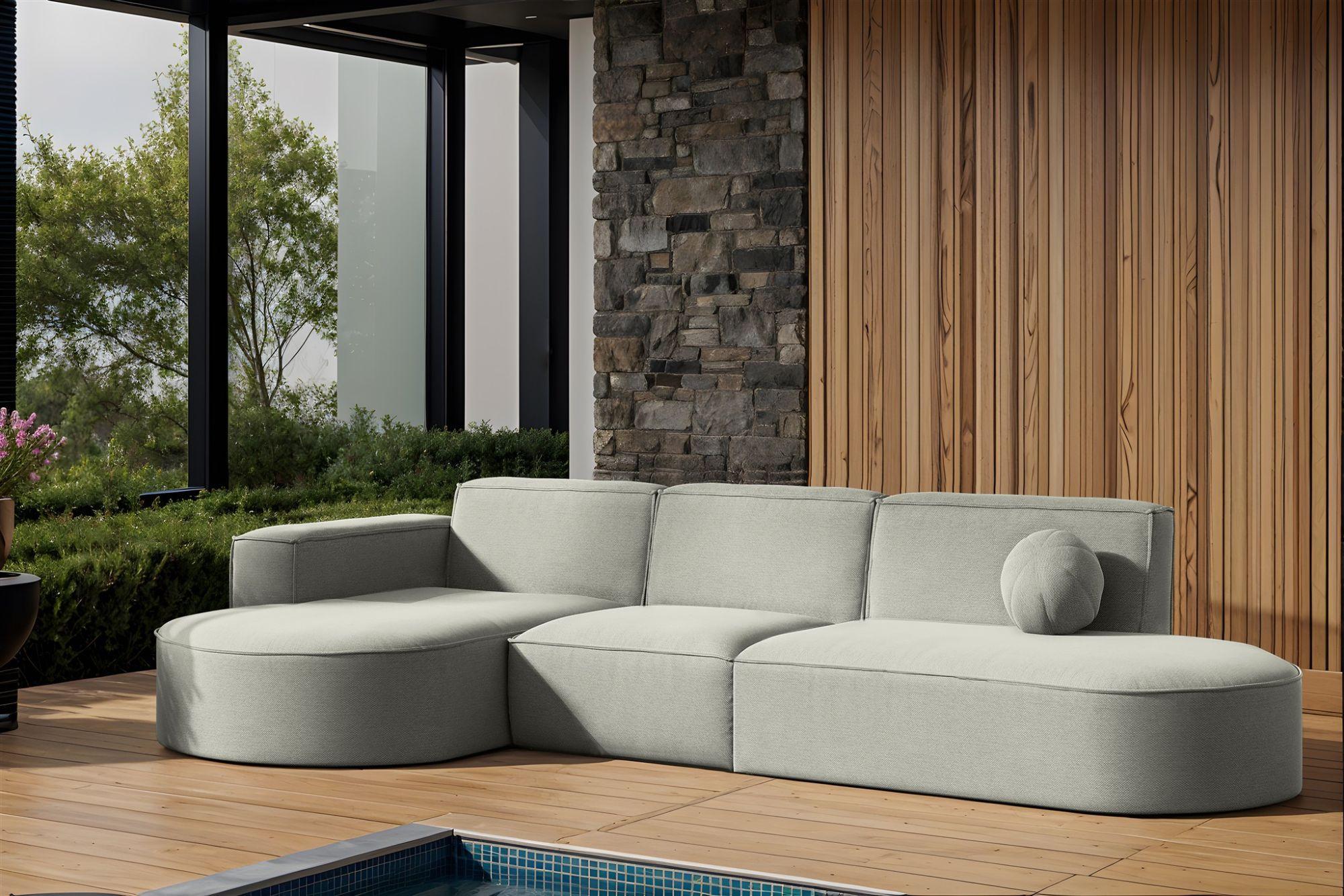 wohnli-moebel-suche-800001000968-1 ECKSOFA Sunday Holzwerkstoff Fun Möbel Garten & Outdoor > Gartenmöbel Grau
