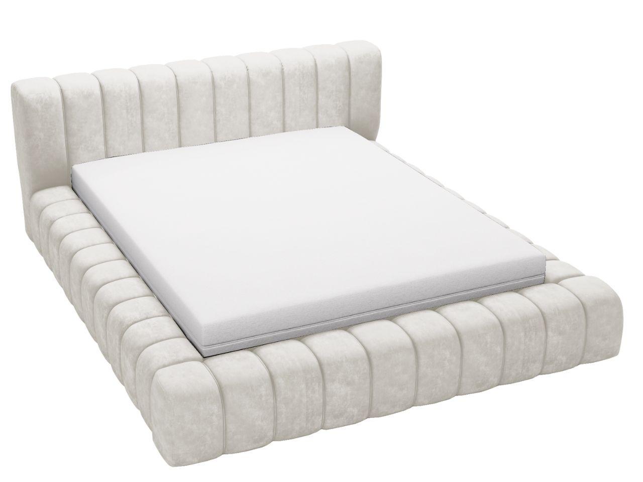 wohnli-moebel-suche-800001002097 Wohnli Möbelsuche - POLSTERBETT Italia 160x200 Cremige