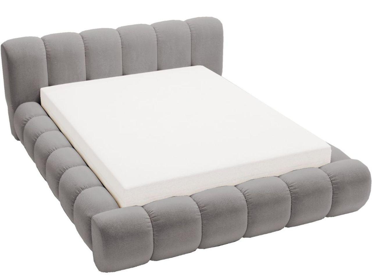 wohnli-moebel-suche-800001002136 Wohnli Möbelsuche - POLSTERBETT Doria 180x200 Grau