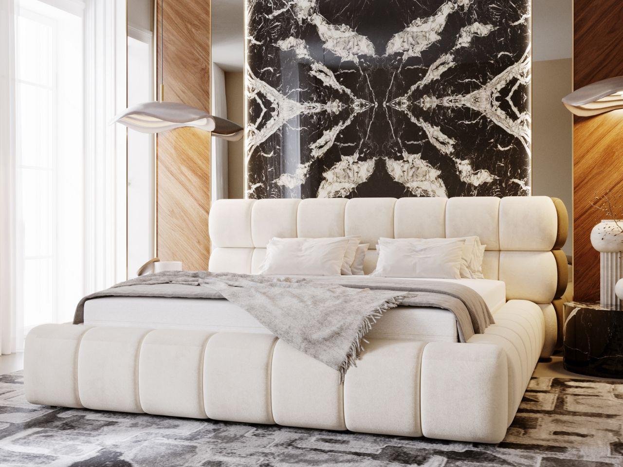 wohnli-moebel-suche-800001002348-1 POLSTERBETT Mellow 160x200 Beige Textil Graingold Möbel > Betten > Polsterbetten Beige
