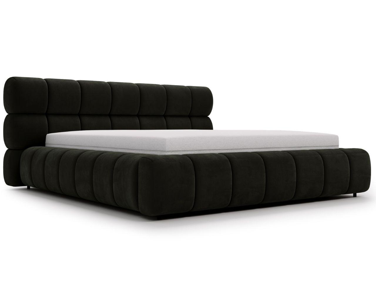 Wohnli Möbelsuche - POLSTERBETT Mellow 140x200 Dunkelgrau