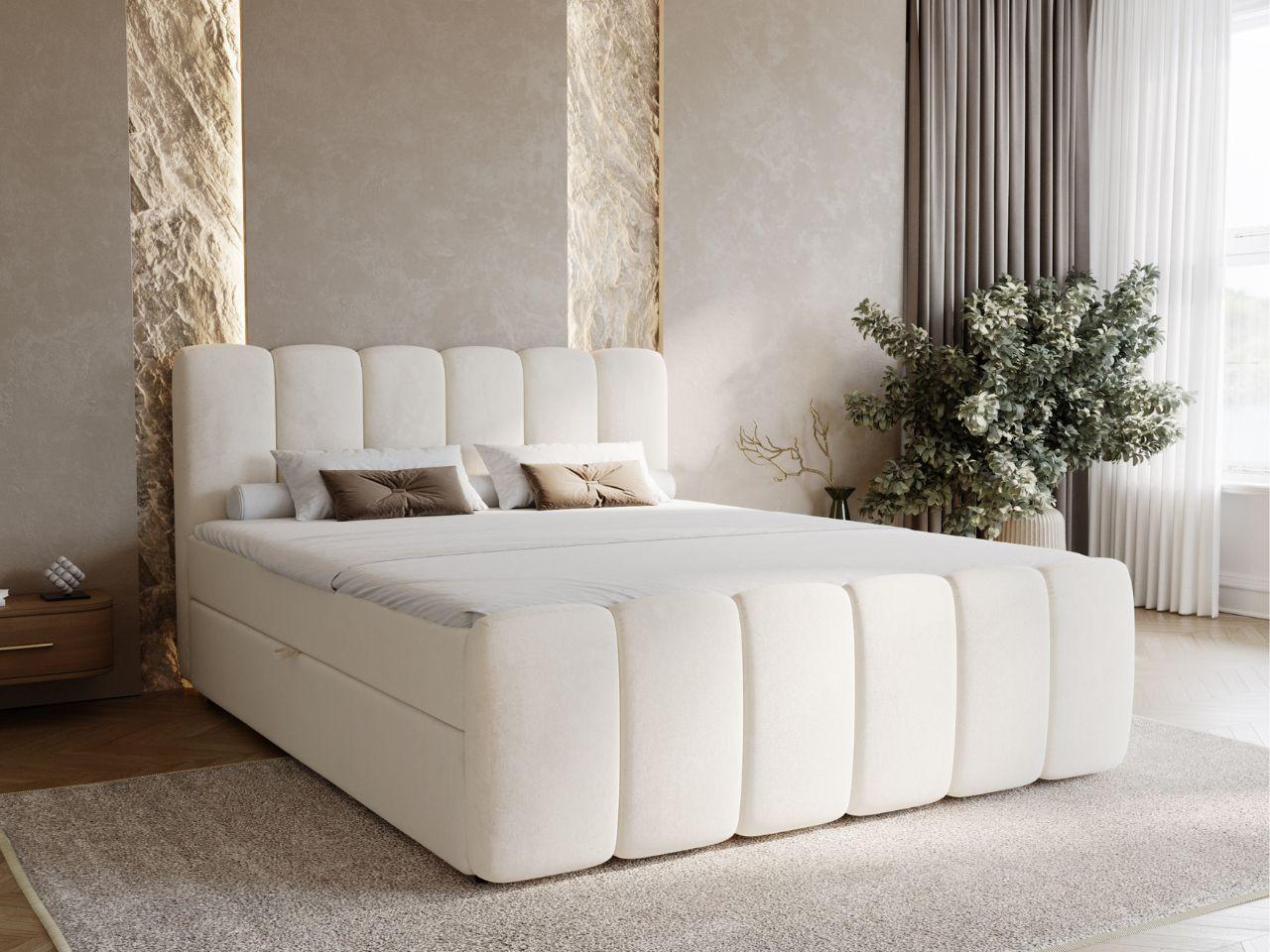 wohnli-moebel-suche-800001004532-1 BOXBETT Cloud 200x200 Beige Textil Graingold Möbel > Betten > Boxspringbetten Beige