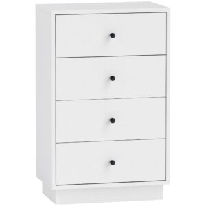 wohnli-moebel-suche-800001006421 Wohnli Möbelsuche - KOMMODE Sideboard mit 4 Schubladen Schrank aus Holzwerkstoff 47 x 29 x 75 cm Weiß