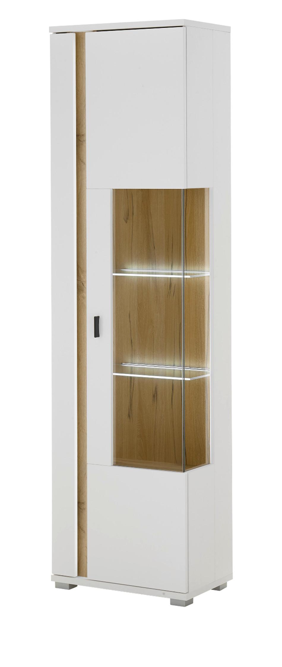 Wohnli Möbelsuche - VITRINE weiß matt